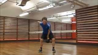 Kettlebell Clean Bath Personal Trainer Peter Lant PT