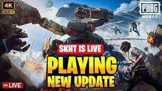 PLAY ON 120 FPS TEST NEW UPDATE RUSH GAMEPLAY #SKHT IS LIVE#pubgmobile