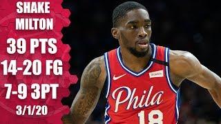 Shake Milton shines bright with career high in 76ers vs. Clippers | 2019-20 NBA Highlights