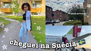 VLOG || saindo do país 2 ️ * CHEGANDO NA SUÉCIA * - Larah time