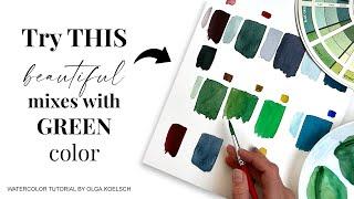 8 Stunning Green Color Mixes to Enrich Your Palette