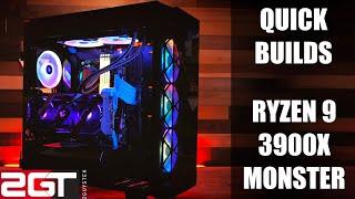 Building a Ryzen 9 3900X MONSTER! - 2GuysTek Quick Builds! (2020)