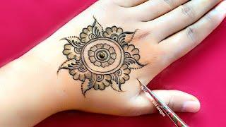 New stylish back hand mehndi design | Gol tikki mehndi design | mehndi ka design | mehndi | Mehandi