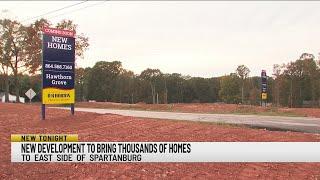 More than 2,250 homes coming to Spartanburg's eastside