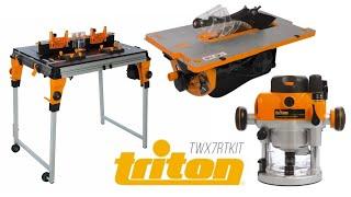 TWX7 Triton Workcentre | Универсальный Модульный Верстак | Обзор на английском языке