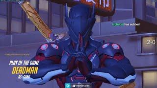 Overwatch Genji God Shadder2k Showing His Sick Gameplay Skills