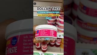 Dollar Tree Cleaning Products Everyone Should Know About Part 2 . #Shorts #dollartree