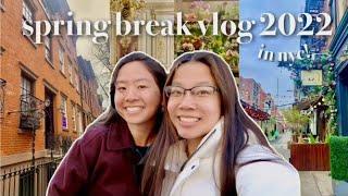 spring break week in my life 2022 | nyc, museums, friends, shopping & more!