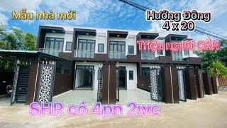 Nhà SHR mà rẻ quá có thật hay không , 4x20 có 4pn 2wc, đường 4m oto thoải mái, Bình Chánh