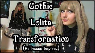 Gothic Lolita Transformation: Halloween inspired