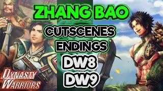 Zhang Bao ALL Cutscenes & Endings - Dynasty Warriors - 4K 60 FPS