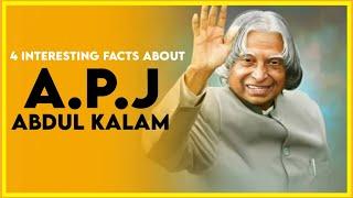 4 Interesting Facts About A.P.J Abdul Kalam | A.P.J Abdul Kalam | Mr Shahab 72 | #Shorts