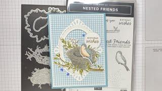 Stampin’ Up! Nested Friends Birthday Card Tutorial