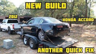 Rebuilding A Wrecked 2012 Honda Accord