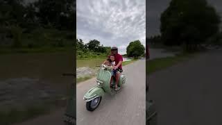 VESPA scooter touring #vespa #shorts