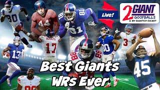 Giants WRs Face Off: Odell Beckham Jr vs Plaxico Burress!