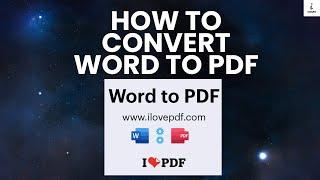 [New] How to  Convert WORD to PDF | Ibrahim Ihsaan Mohamed