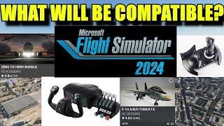 FS2024: What Addons & Peripherals Will Be Compatible With Flight Sim 2024? | My Predictions!