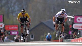 Julian Alaphilippe Flies Past Primoz Roglic At Fleche Wallonne