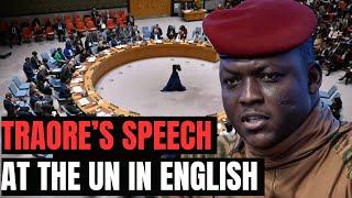 Ibrahim Traore's UN Speech In English: A Call for Global Action.  Read by Karamoko Jean Marie