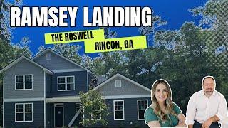 New Construction Homes in Savannah | Roswell Model Home from Smith Family Homes #savannahrealestate