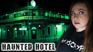 THIS has NEVER Happened to us Before! | OVERNIGHT in HAUNTED Grand Hotel Millicent