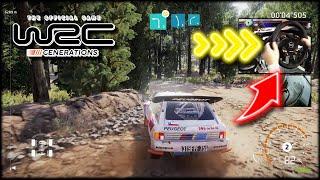 Peugeot 205 T16 Evo2 / Evo1 - WRC Rally Chile 2SS / WRC Generations Thrustmaster T300RS PS5 PC 4K