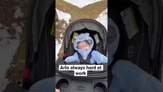 does anyone elses baby work this hard? #hardwork #babytime #babyvideos #explorepage #fyp #baby