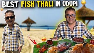 Lunch At Udupi's Best Fish Hotel, Hotel Thimmapa | Malpe Beach, Anjal Fry, Ghee Roast & More