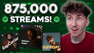 I Spent $500 on Spotify Playlist Promotion.. this is what happened