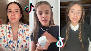 Makeup Tutorial Tiktok Compilation - GRWM  ( Get Ready With Me ) ️(Skincare, Makeup, Outfits) 1249