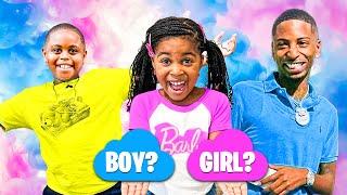 Gender Reveal + House Tour + Mukbang | LAIYAFACE | FUNNY MIKE