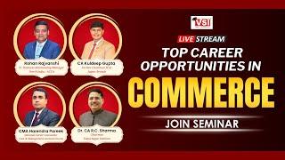 Top Career Opportunities in Commerce for 9th - 12th Class  Students | Join Live | @vsijaipurofficial