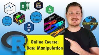 R Programming Online Course by Statistics Globe | Registration is Open Now | Data Manipulation in R