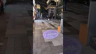 Yufan gobo projector laser  logo projection lamp floor outdoor waterproof led shop advertising light