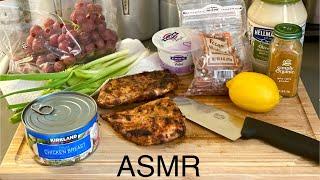 Make Dinner with Me! Chicken Salad with Curry and Grapes ~ Soft Spoken Female Regular Voice ASMR