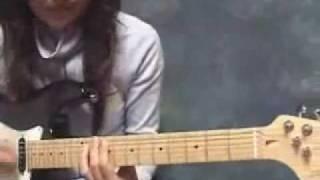 Korean Girl Funk Guitar