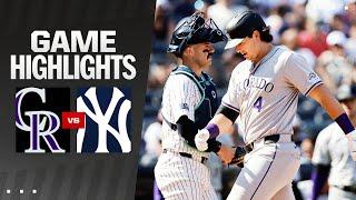 Rockies vs. Nationals Game Highlights (8/24/24) | MLB Highlights