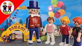 Playmobil Familie Sommer | der Zirkus kommt in die Stadt | Kinder Geschichte | deutsch