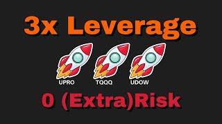 Can Leveraged ETFs Make You Filthy Rich | UPRO, TQQQ, UDOW