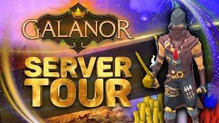 This New CUSTOM PRE-EOC RSPS Is Popping Off! : 150+ ONLINE! : Galanor Server Tour