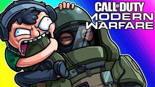 COD Modern Warfare Funny Moments - We're Terrible At Spec Ops Mode!