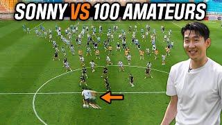 Heung min Son vs 100 Defenders