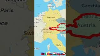 Favourite country? #geography #geographymap #map #country #austria #vienna #viral