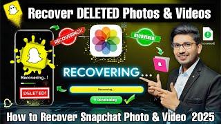 How I Recovered My Deleted Snapchat PHOTOS & VIDEOS in 2025