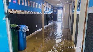 Flooded kura moves 300km away to another school | Kea Kids News