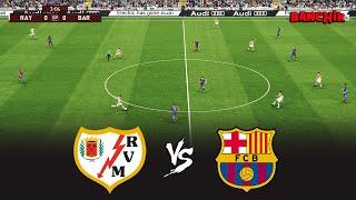 Rayo Vallecano vs Barcelona - La Liga 2021/22 - Match PES 2021 eFootball