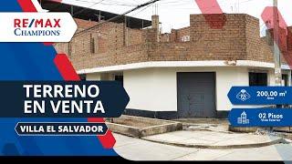 Terreno En Venta - Villa el Salvador || RE/MAX Champions Perú