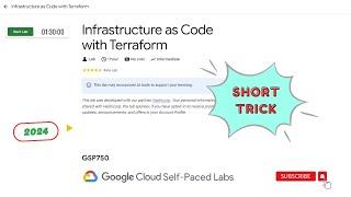 Infrastructure as Code with Terraform [With explanation️] || #GSP750 || GCAF || GCP || NEW