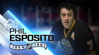 Phil Esposito was record-setting goal scorer